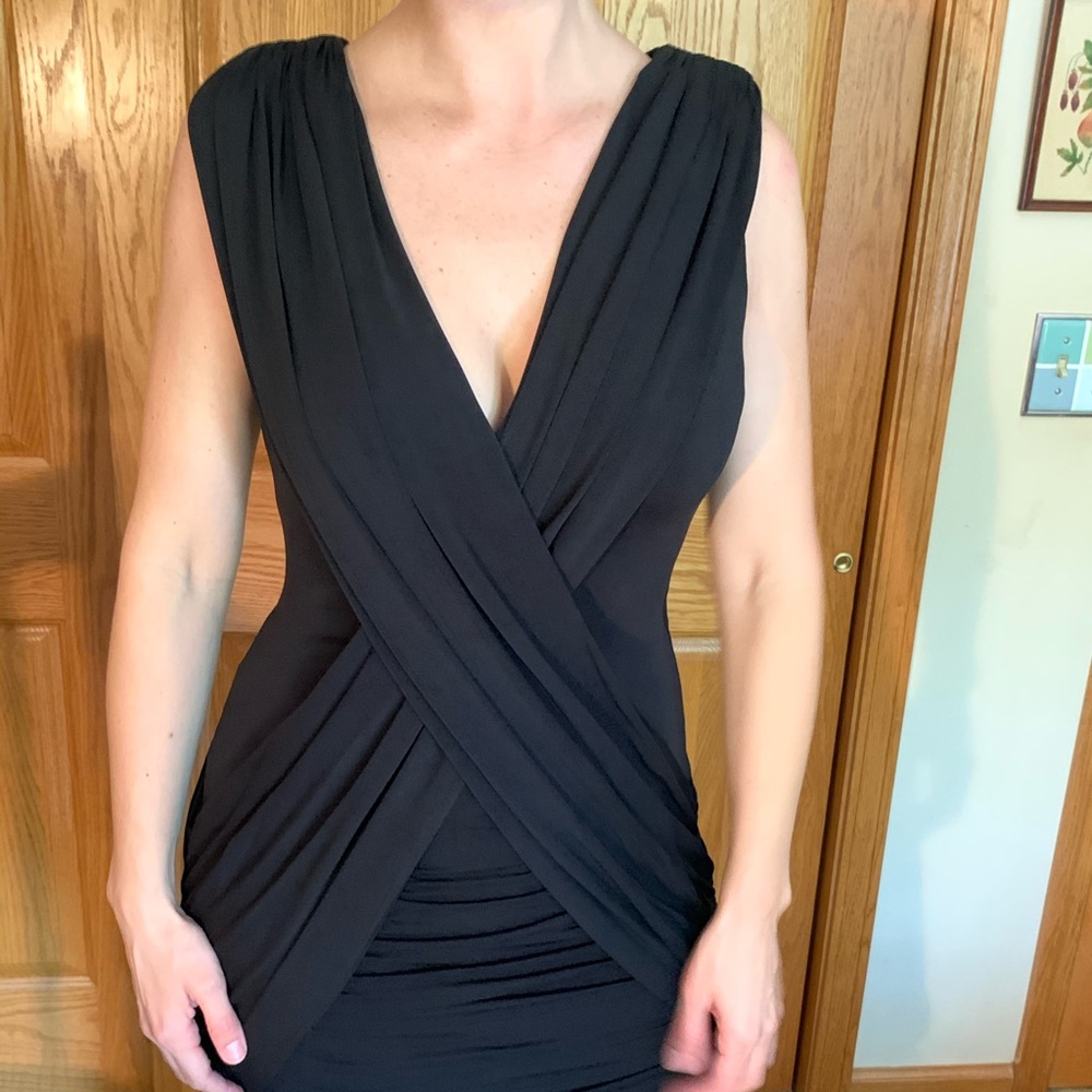 LIKE NEW BCBGMaxAzria sexy little black dress, SM